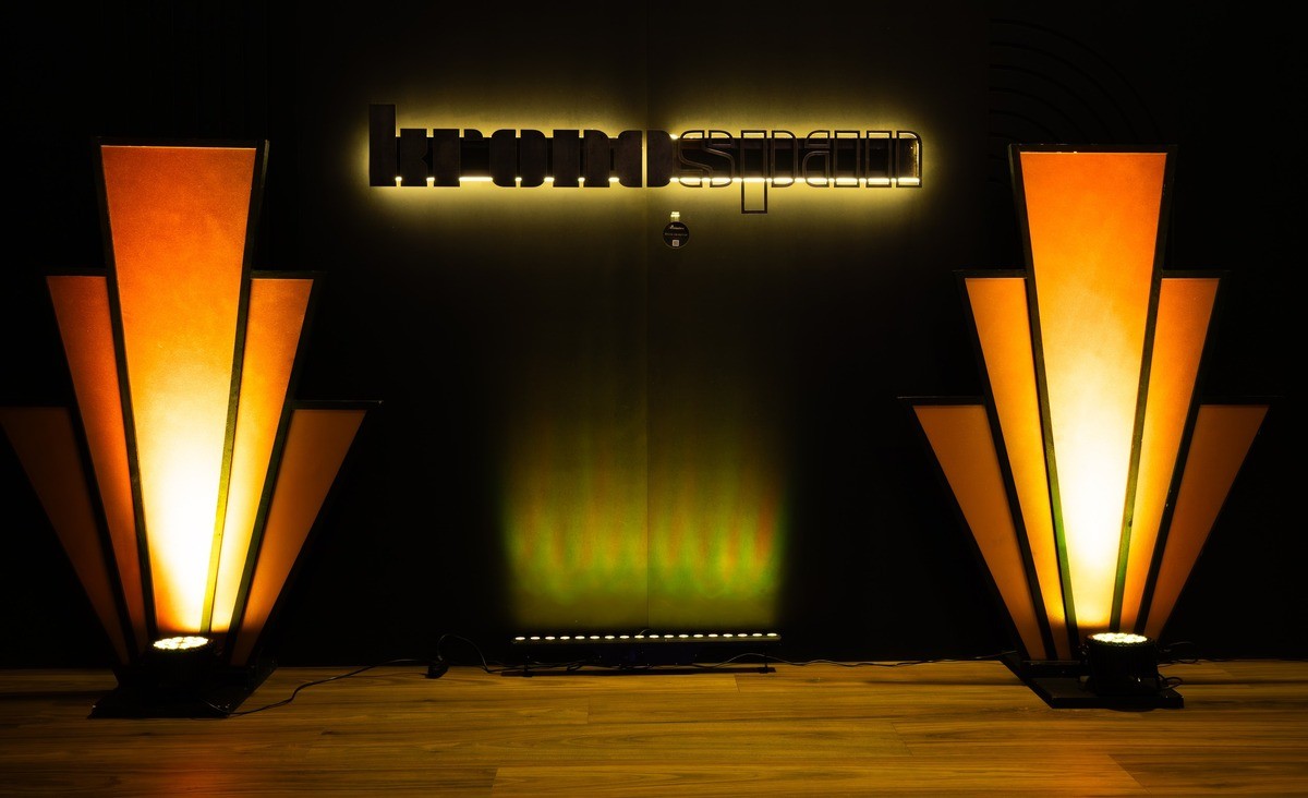 Ekspozycja dekorów podczas wydarzenia w Kronospan Design Center